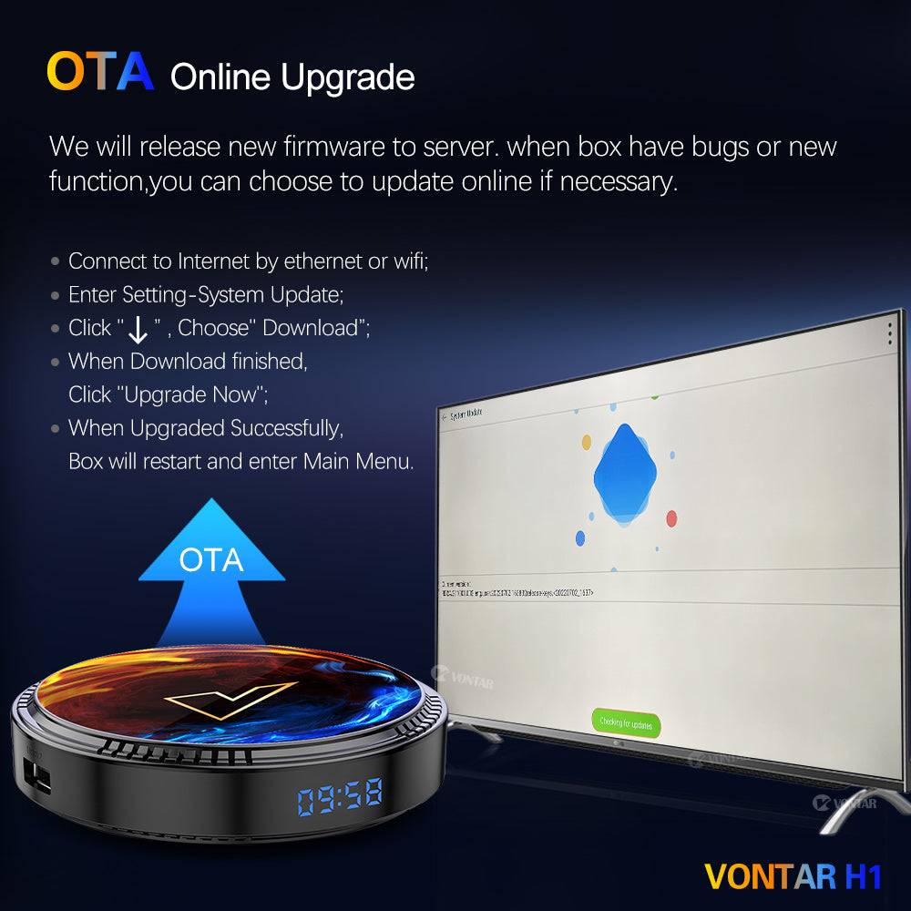 VONTAR H1 TV BOX