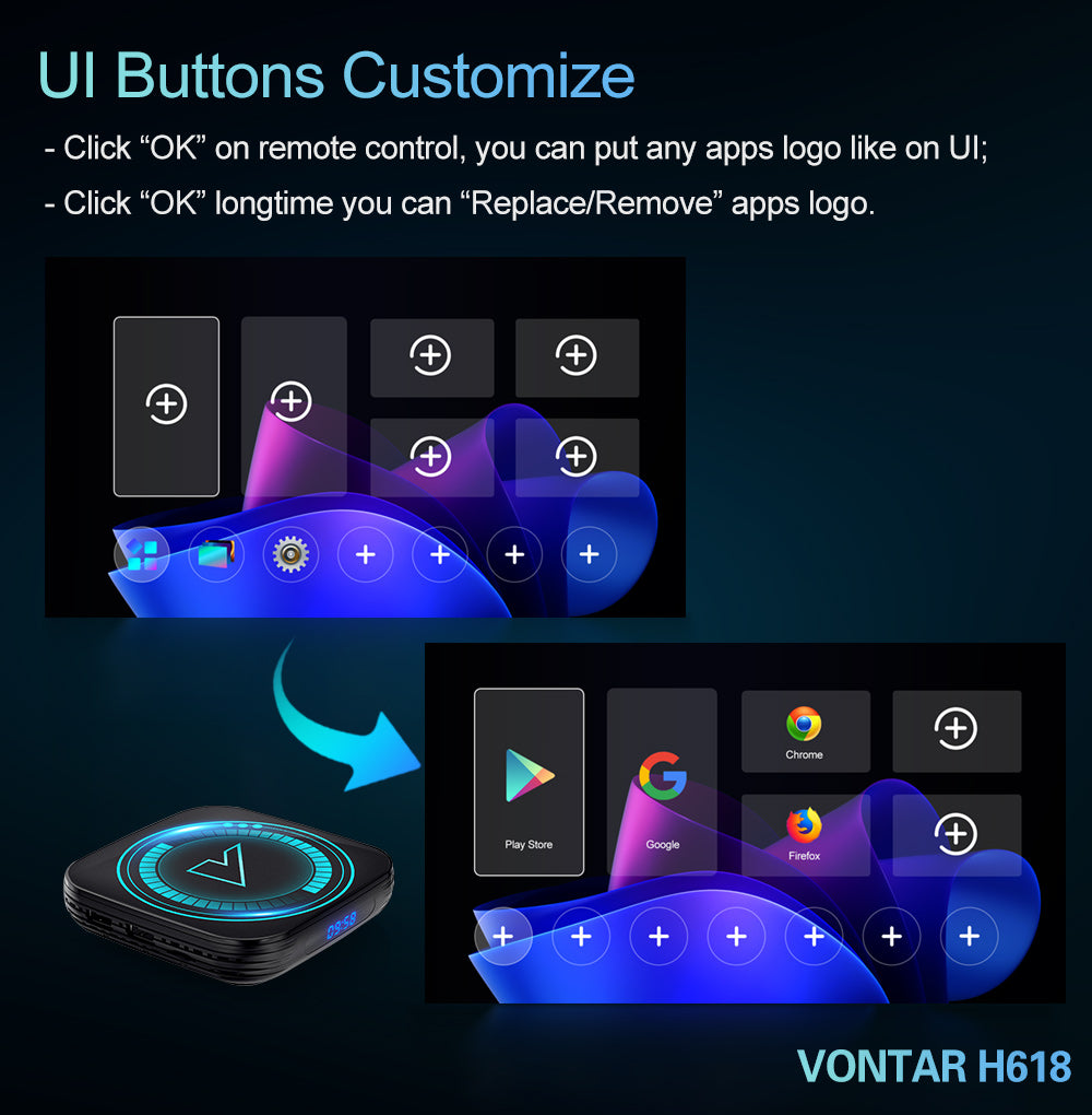 VONTAR H618 TV BOX