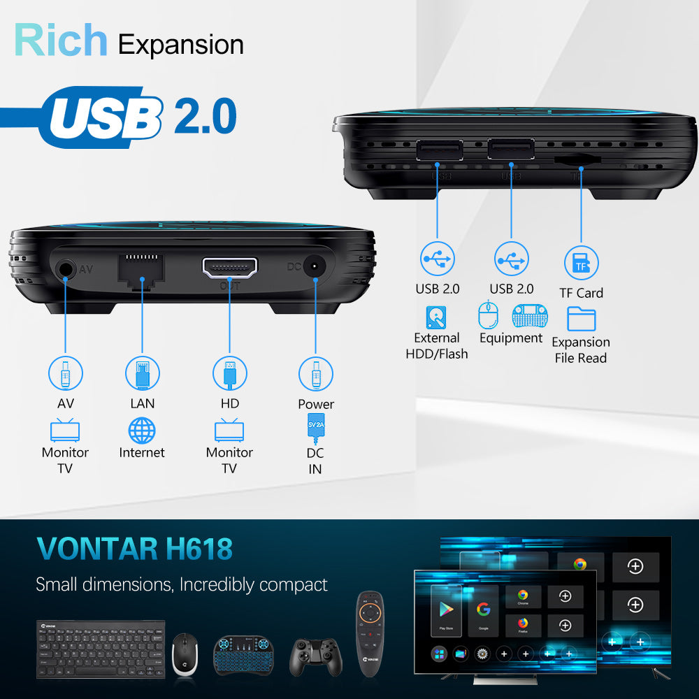 VONTAR H618 TV BOX