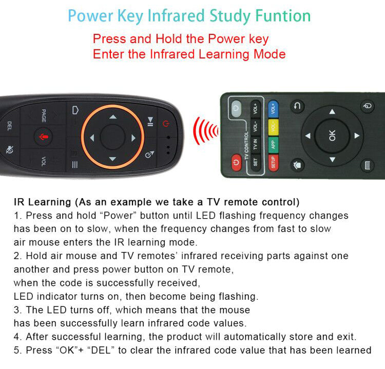 VONTAR V10 Voice Remote Control